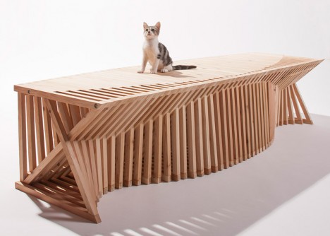 casas criativas para gatos