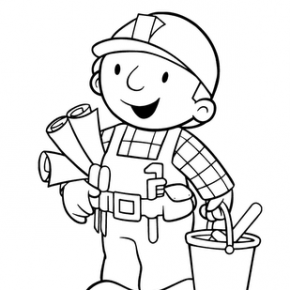 Desenhos para colorir - Bob o Construtor