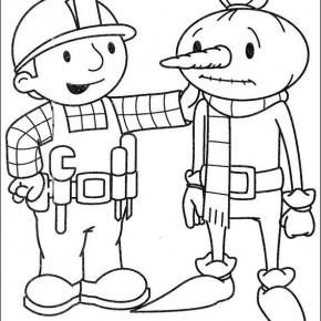Desenhos para colorir - Bob o Construtor